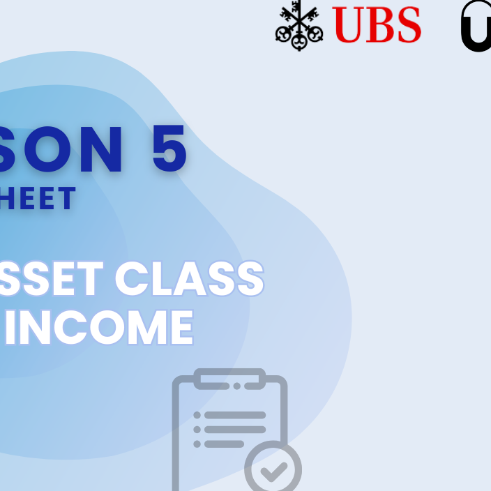 Lesson 5: The asset class fixed income