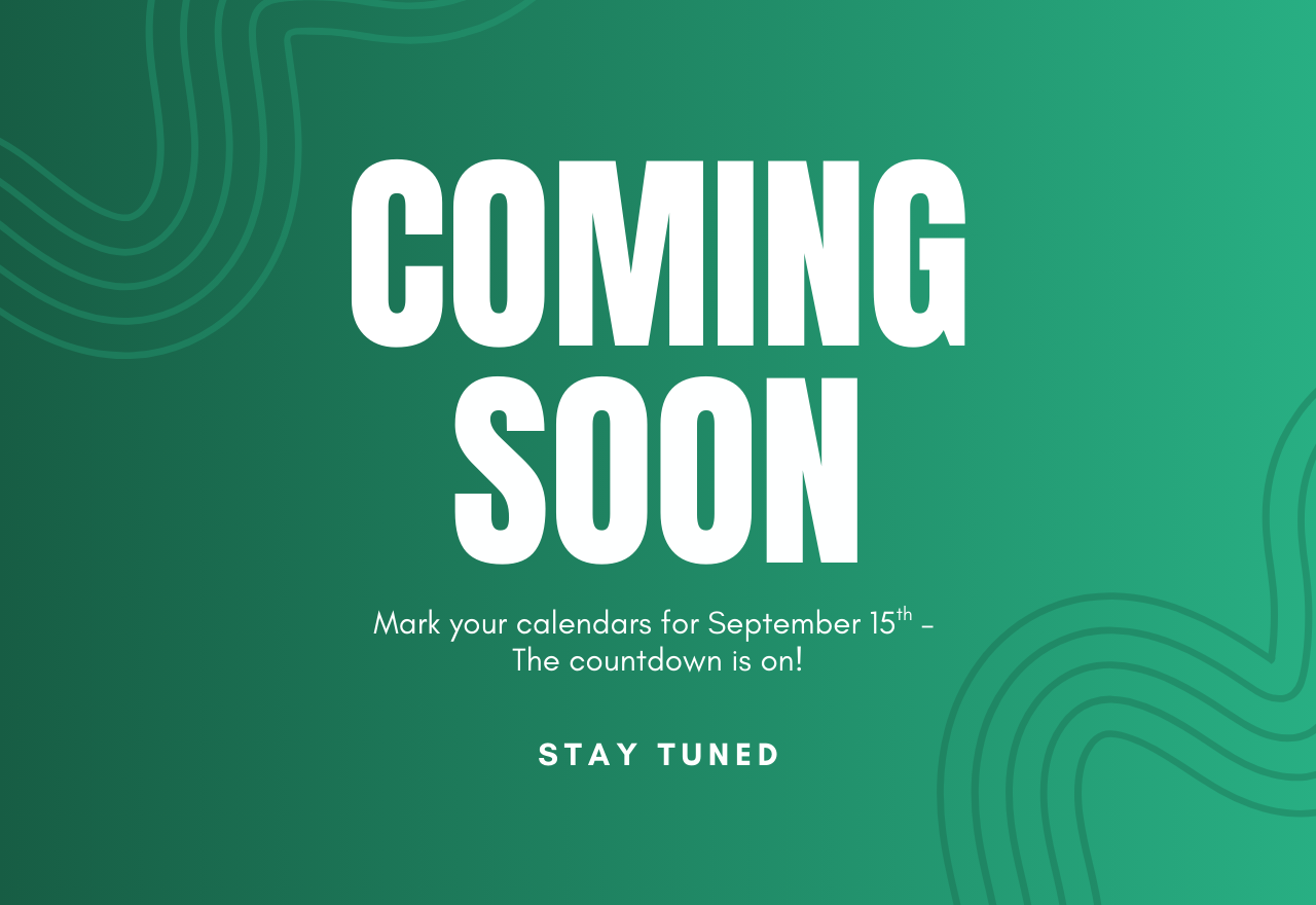 Save the Date: September 15th 👀