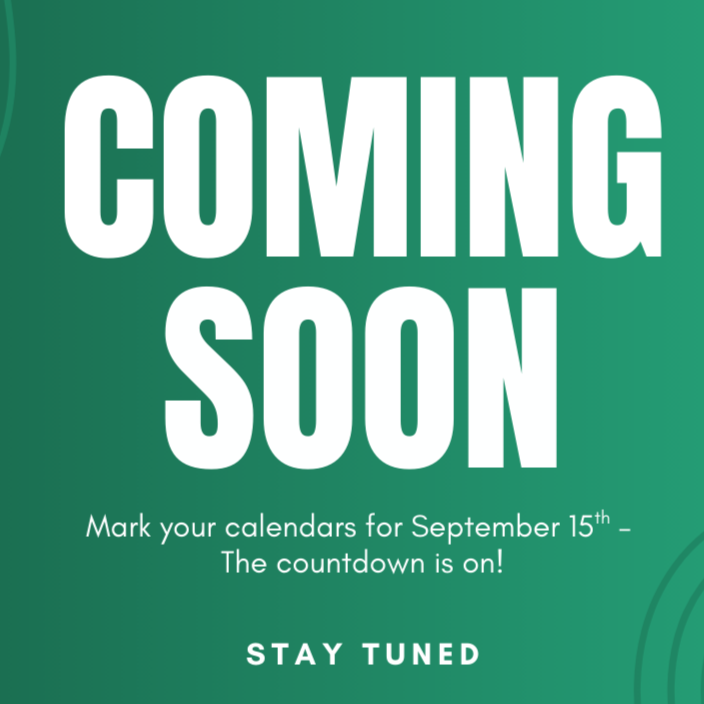 Save the Date: September 15th 👀